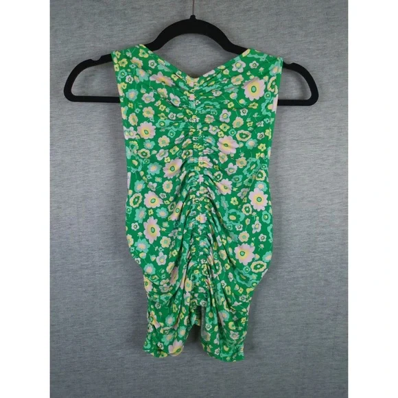 WAYF Main Squeeze Ruched Tank - Picture 5 of 8